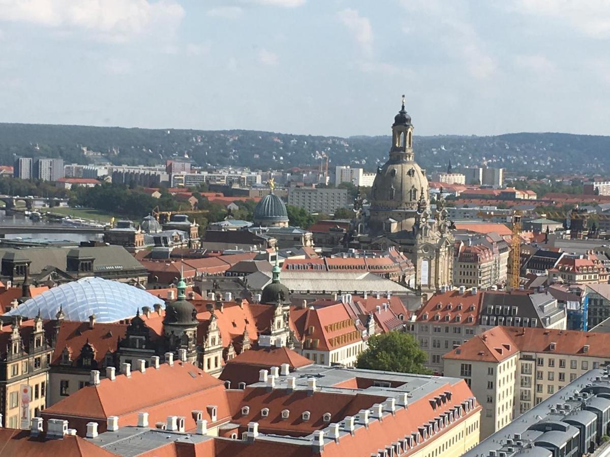 Ferienwohnung Nahe Der Dresdner Altstadt Dresda Exterior foto